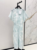 25SS print dress