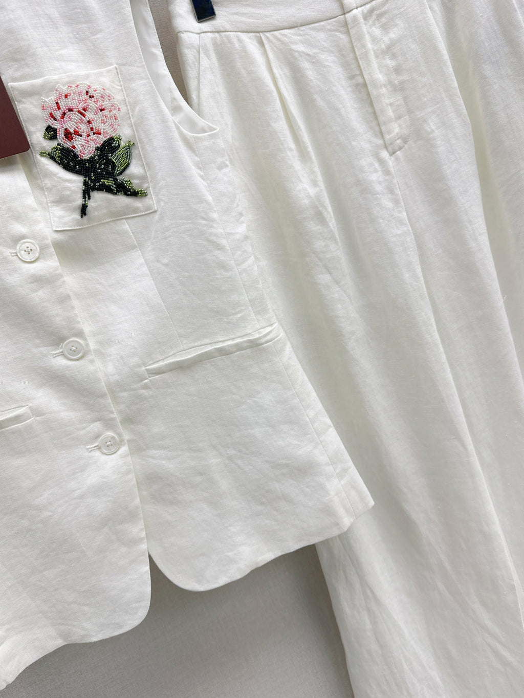 25ss linen suit