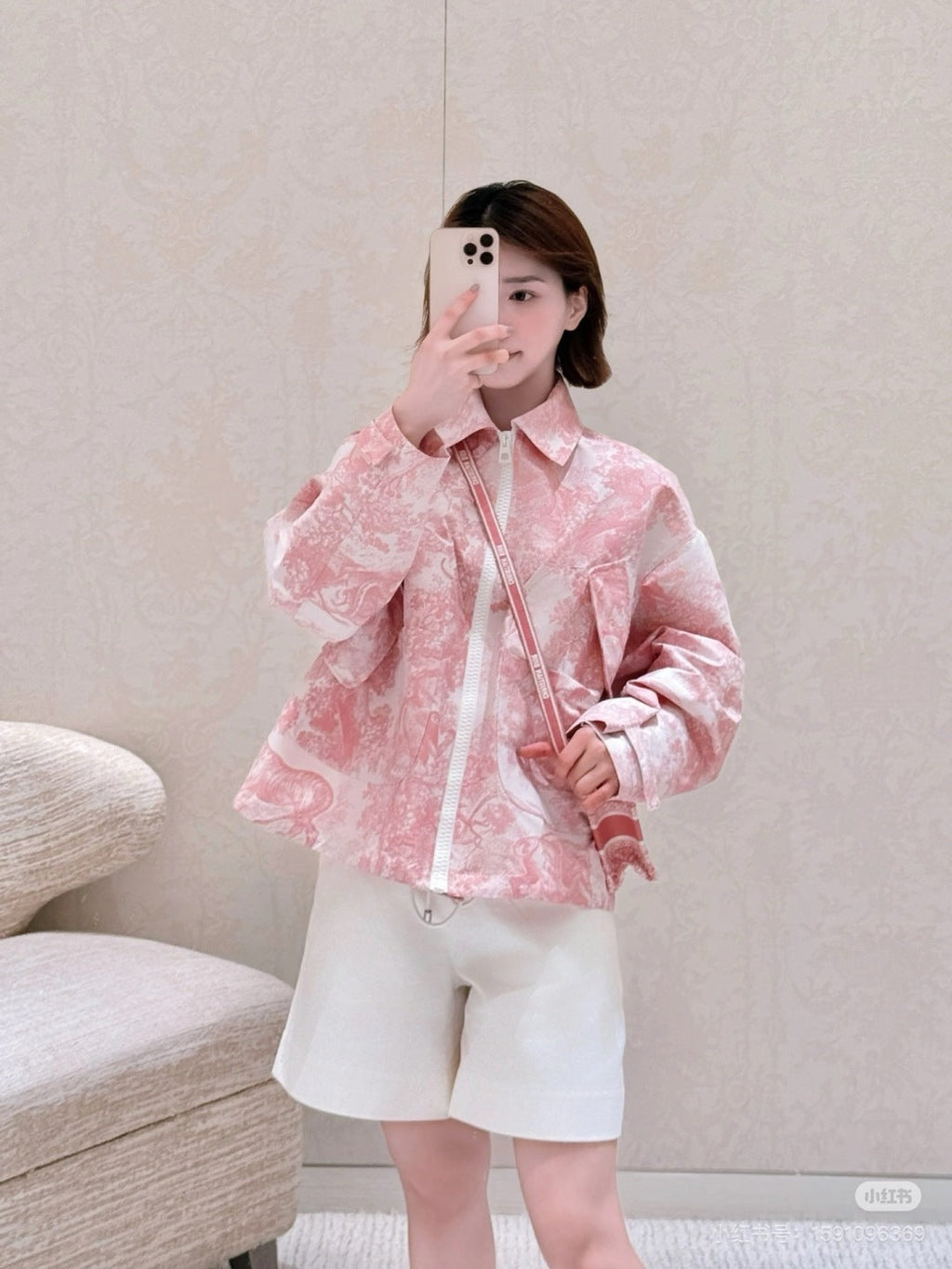 25SS print jacket