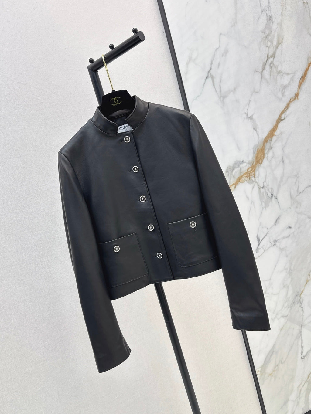 25fw leather jacket