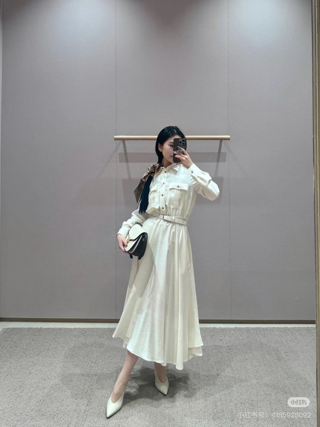 25fw shirt dress