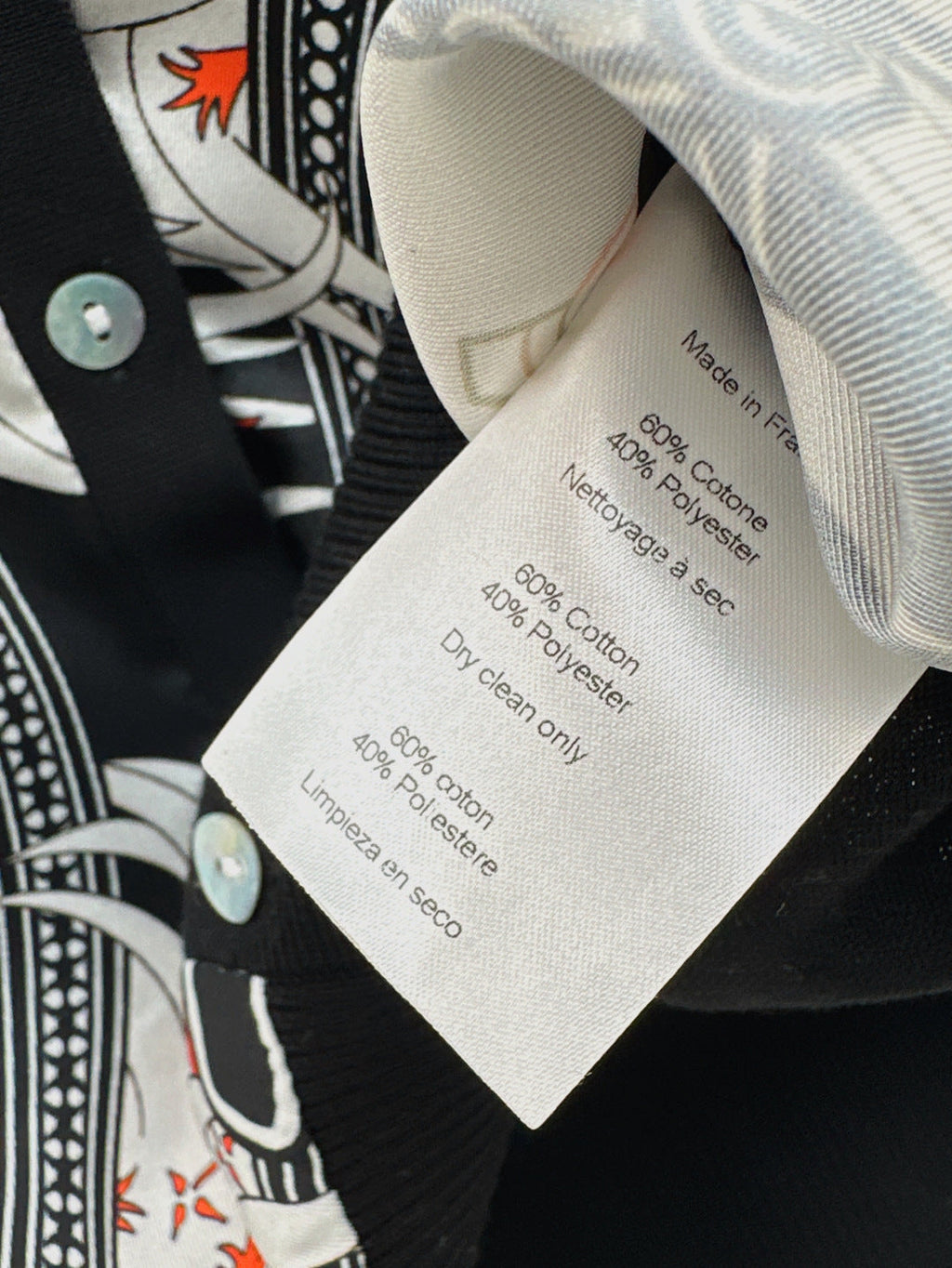 25fw printed cardigan