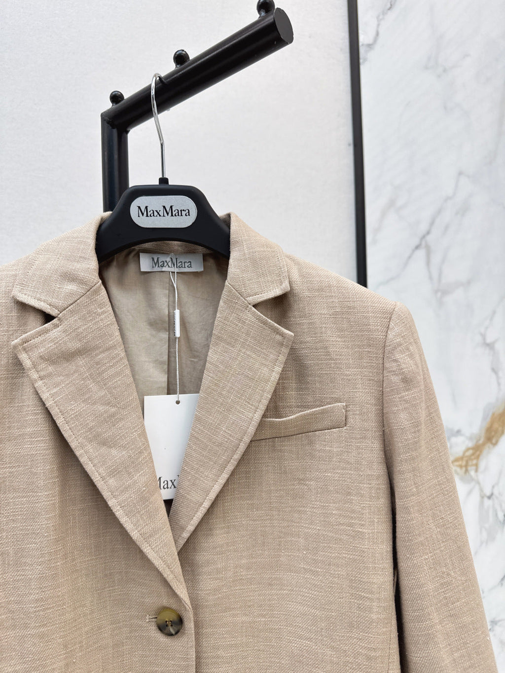 25fw linen blazer