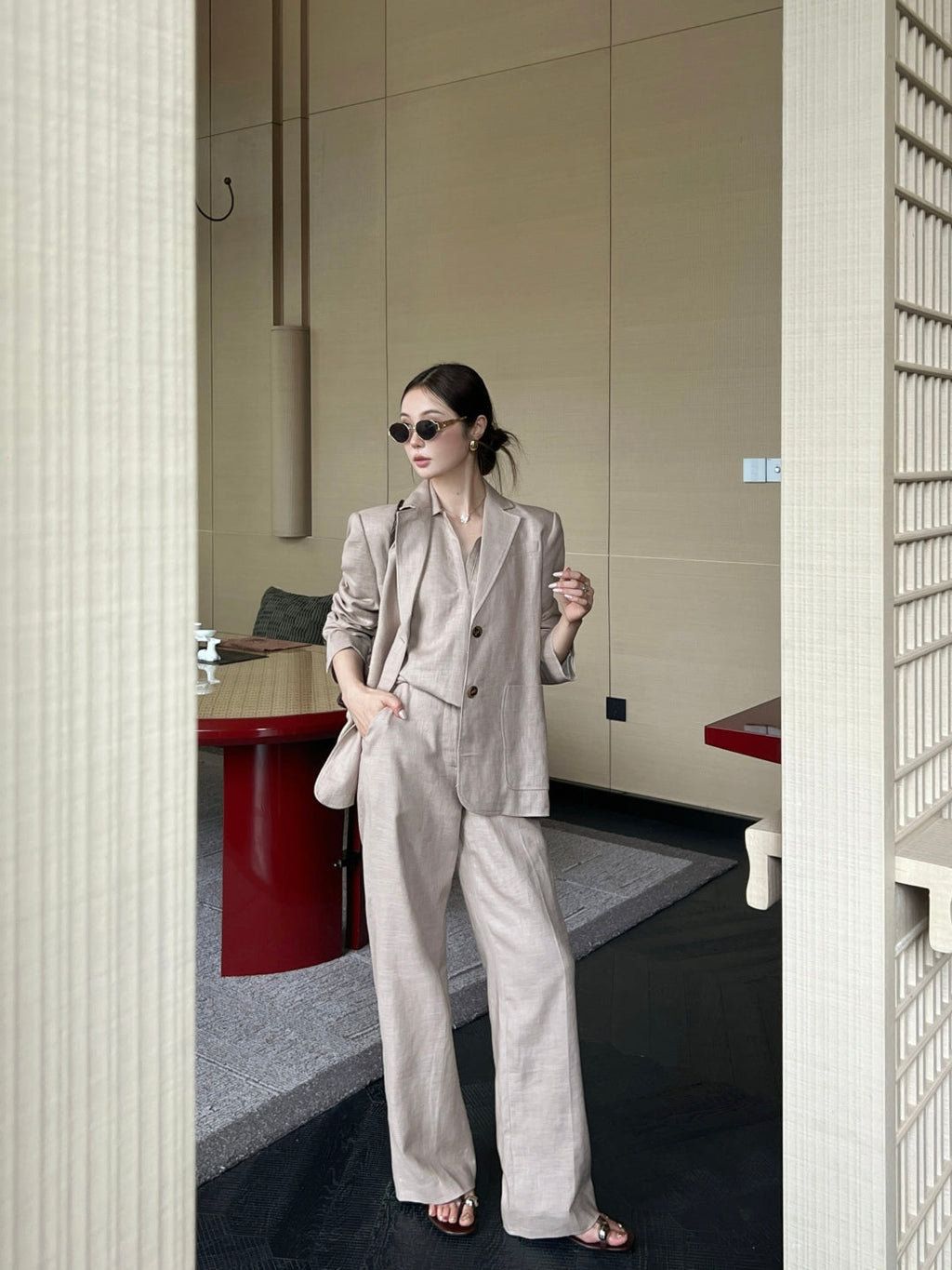 25fw linen pants