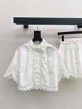 25ss embroidered shirt