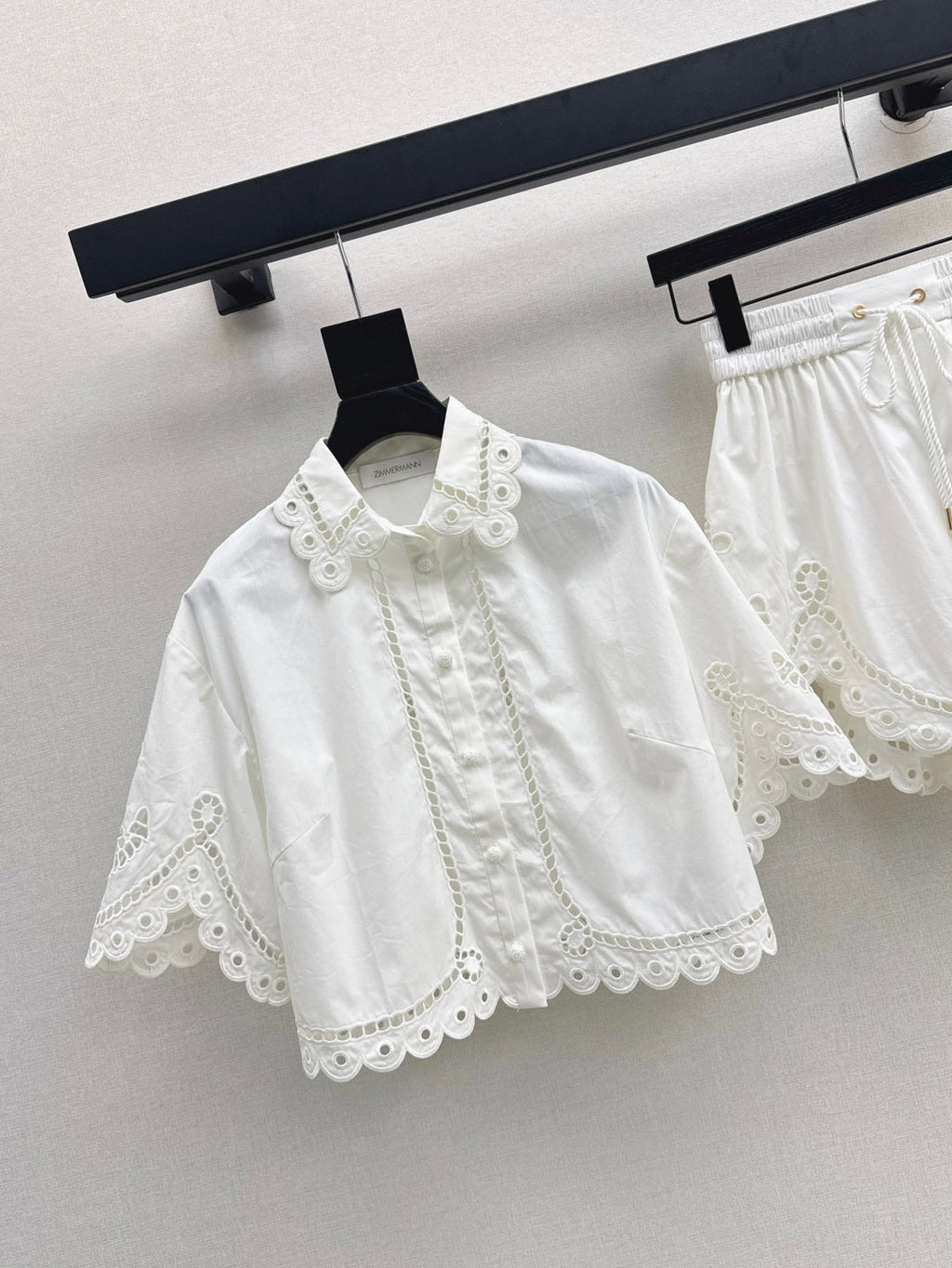 25ss embroidered shirt
