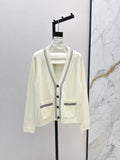 25fw knitted cashmere cardigan