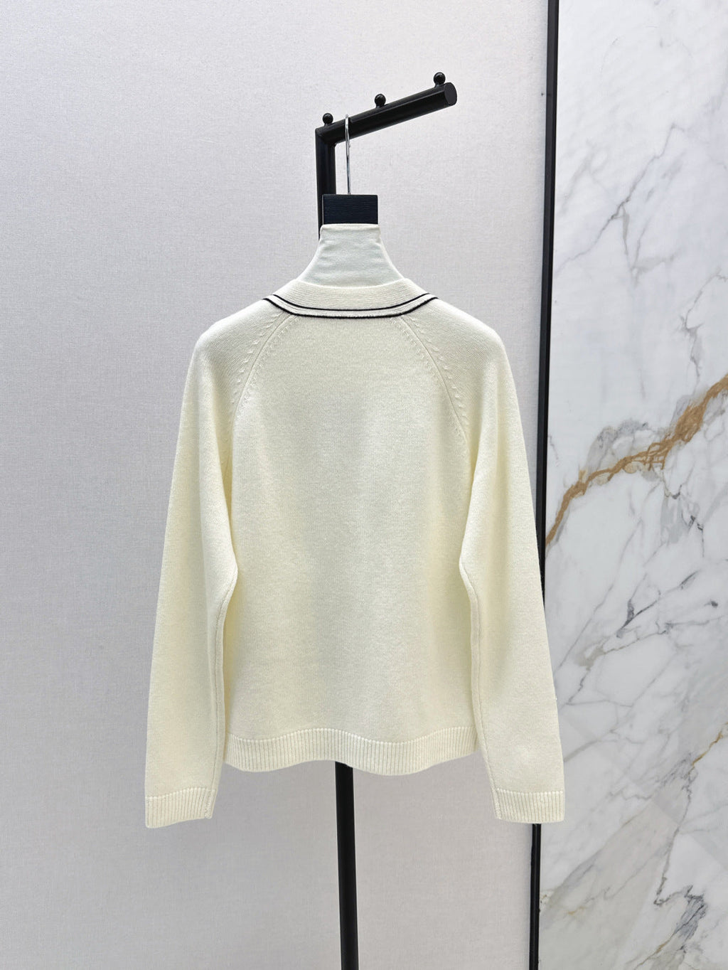 25fw knitted cashmere cardigan