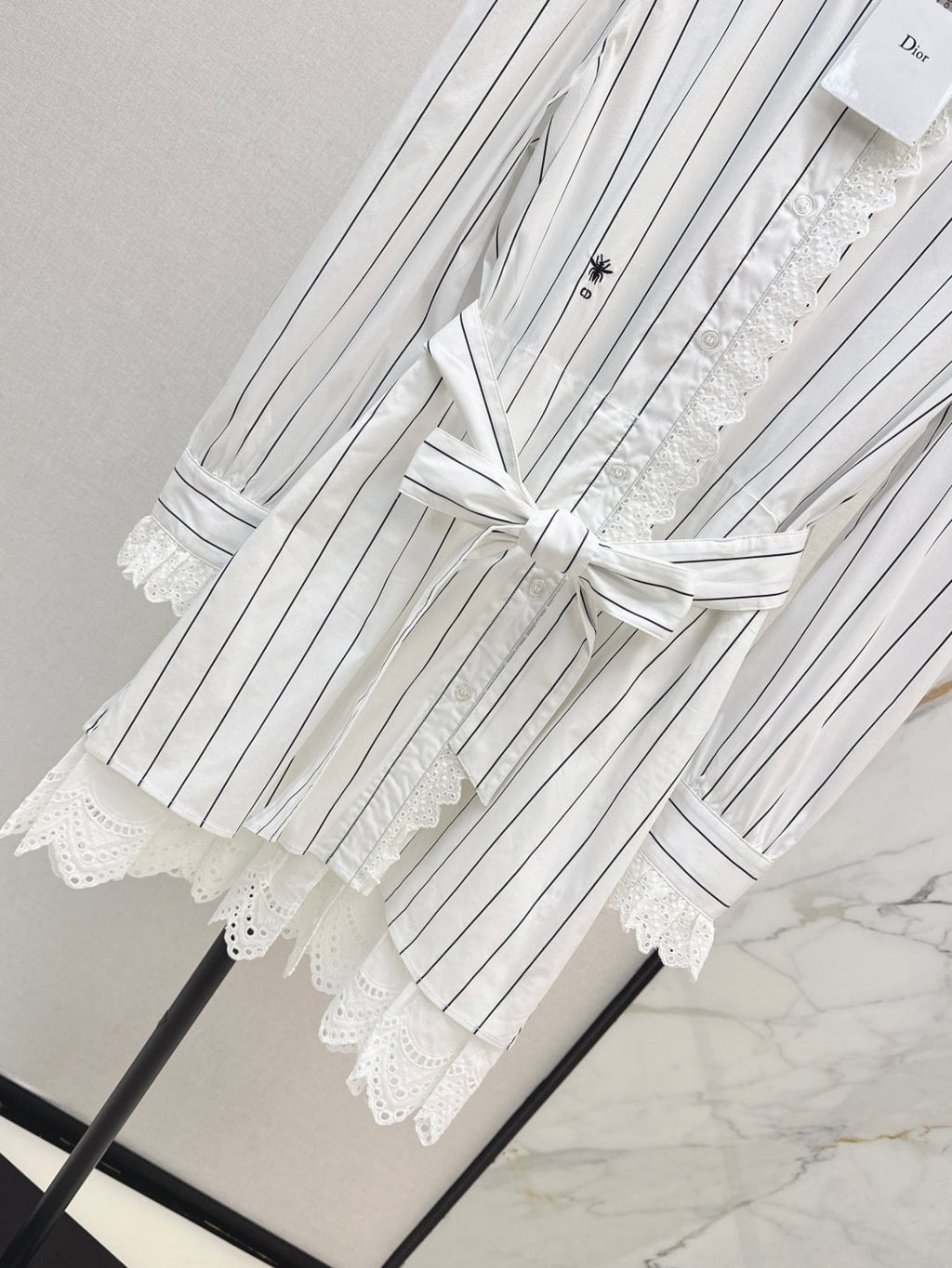 25fw embroidered dress