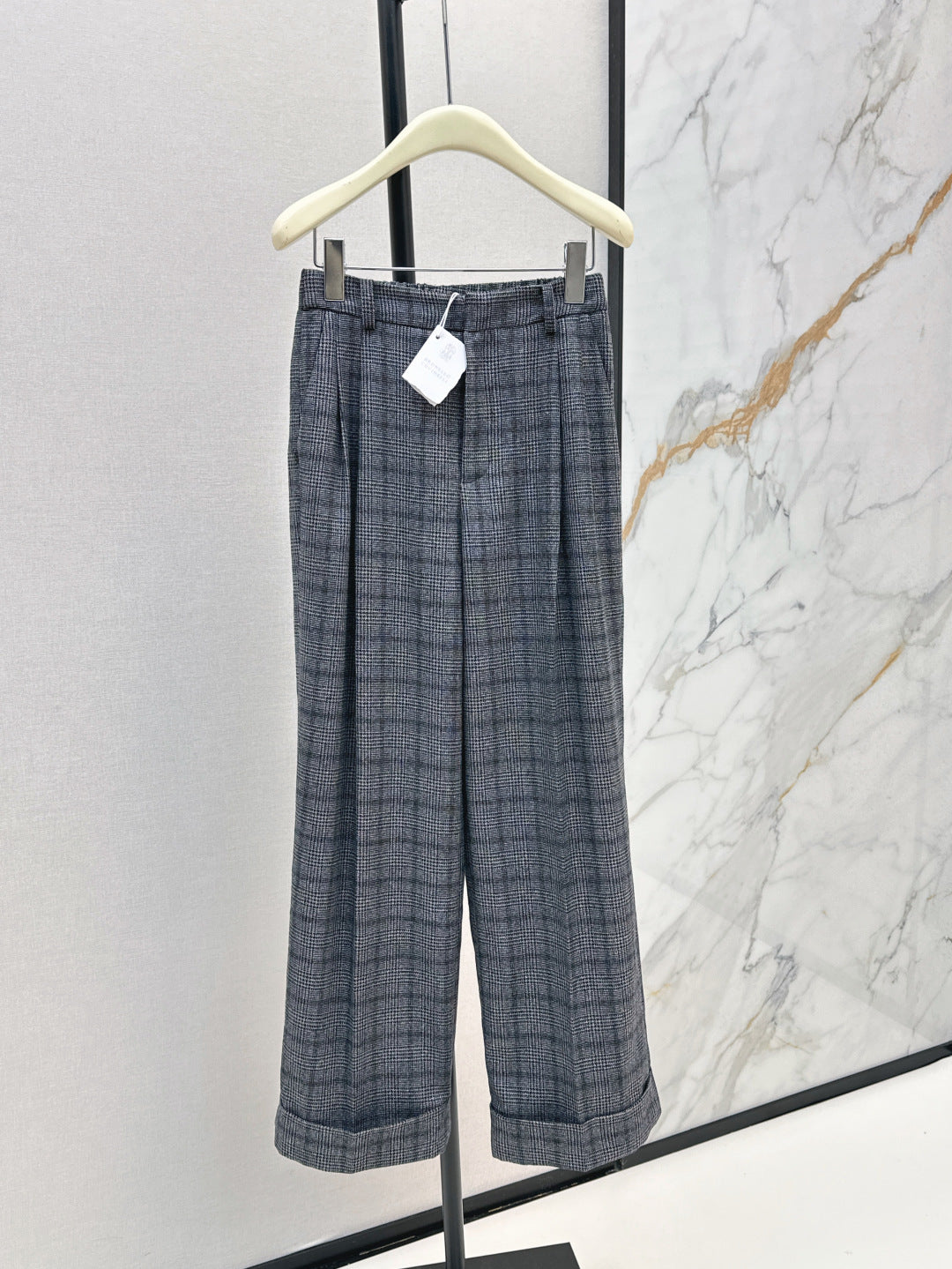25fw plaid pants