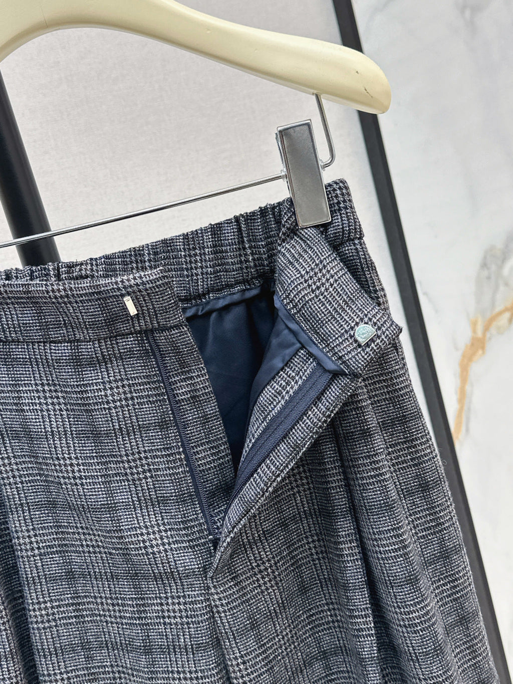 25fw plaid pants