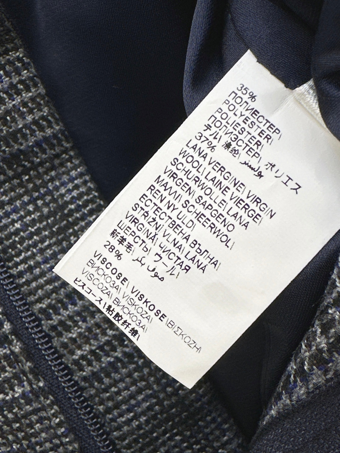 25fw plaid pants