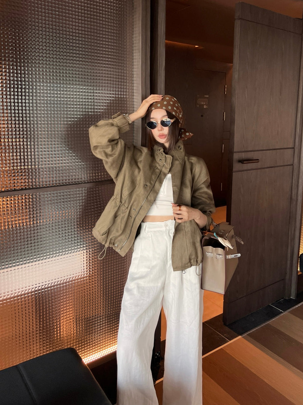 25fw drawstring jacket