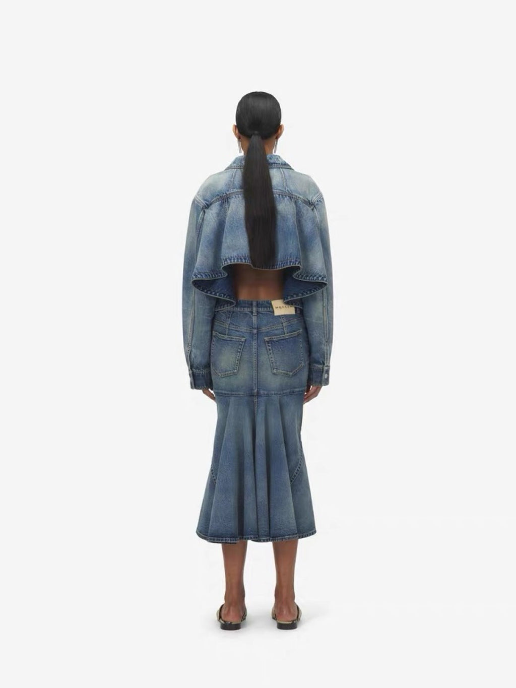 25fw denim skirt
