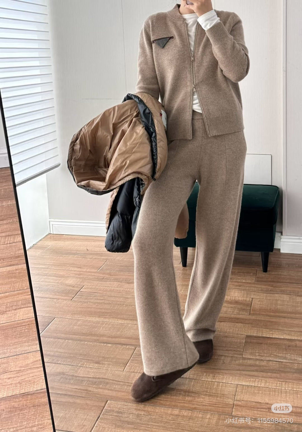 25fw cashmere suit