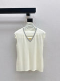 25fw v-neck vest