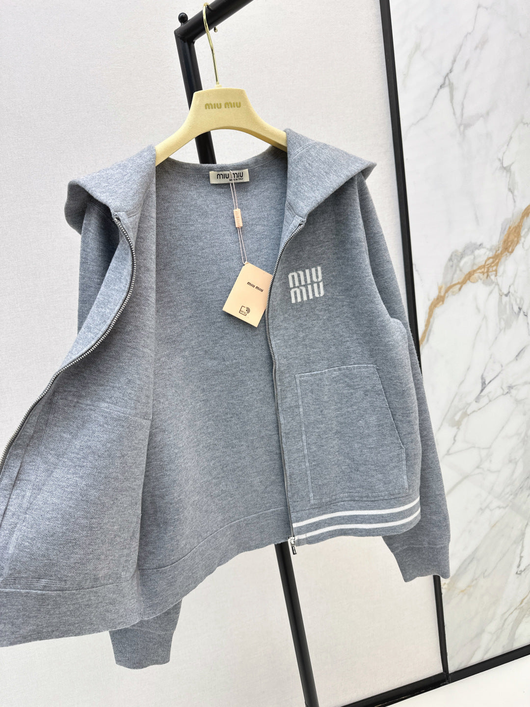 25fw knitted jacket