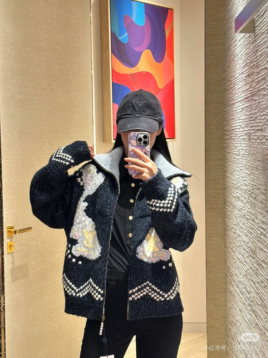 25fw jacquard jacket