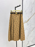 25fw jacquard skirt