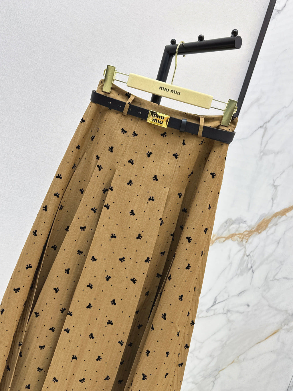 25fw jacquard skirt