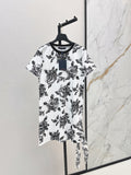 25fw printed dress