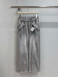 25ss embroidered jeans