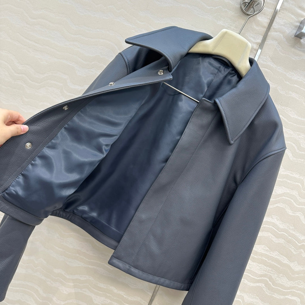 25fw leather jacket