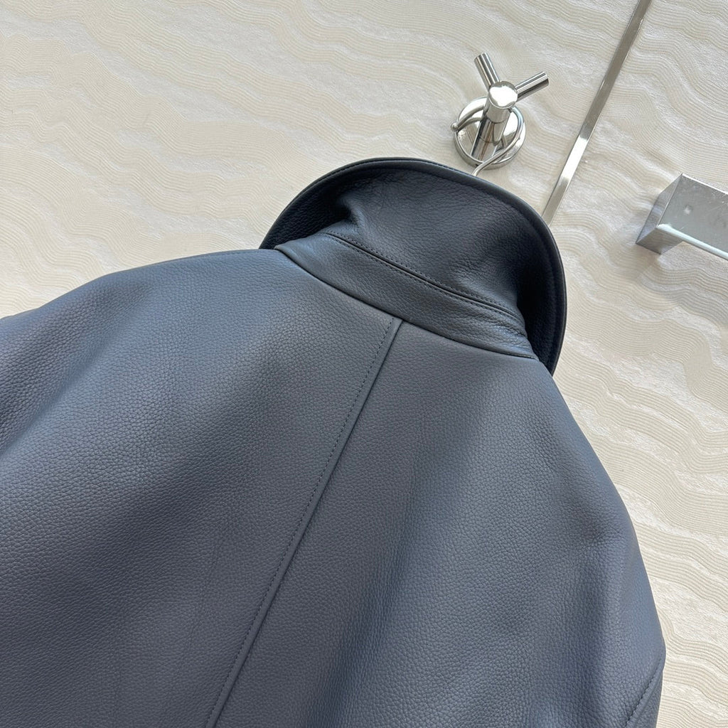 25fw leather jacket