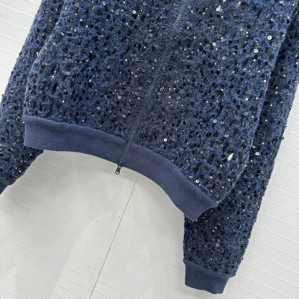 25fw embroidered cardigan