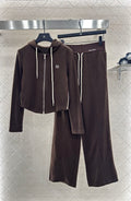 25fw Hooded jacket and trousers set