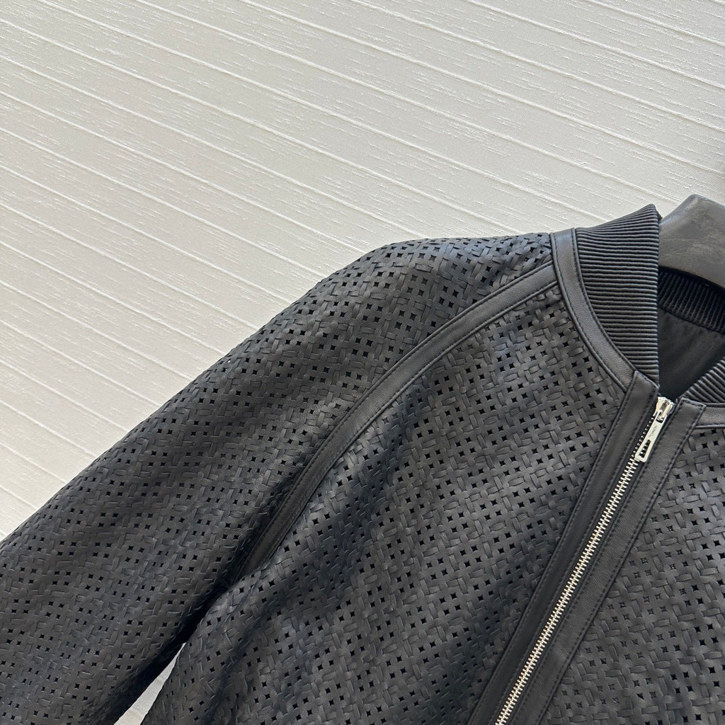 25fw leather jacket