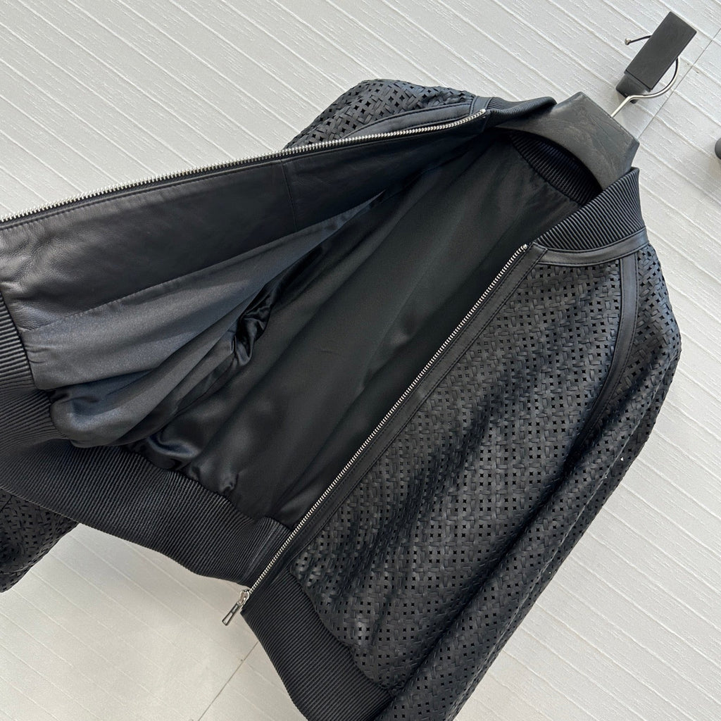 25fw leather jacket