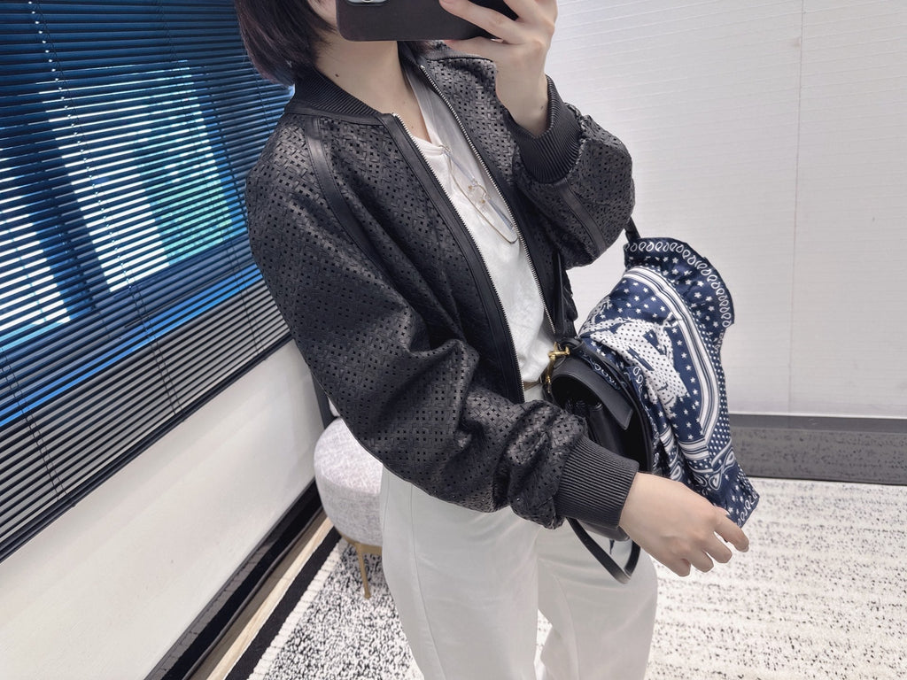25fw leather jacket
