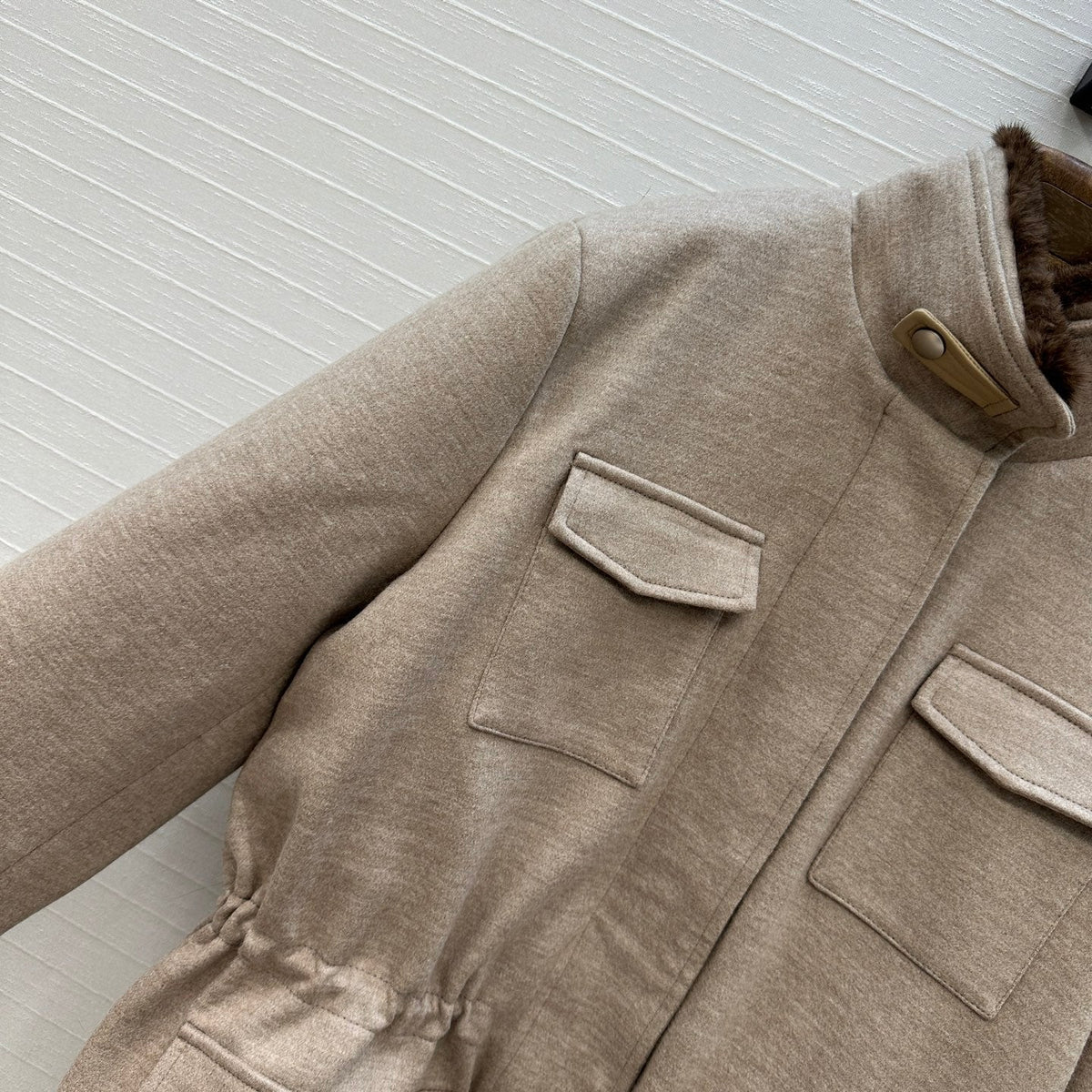 25fw mink fur jacket