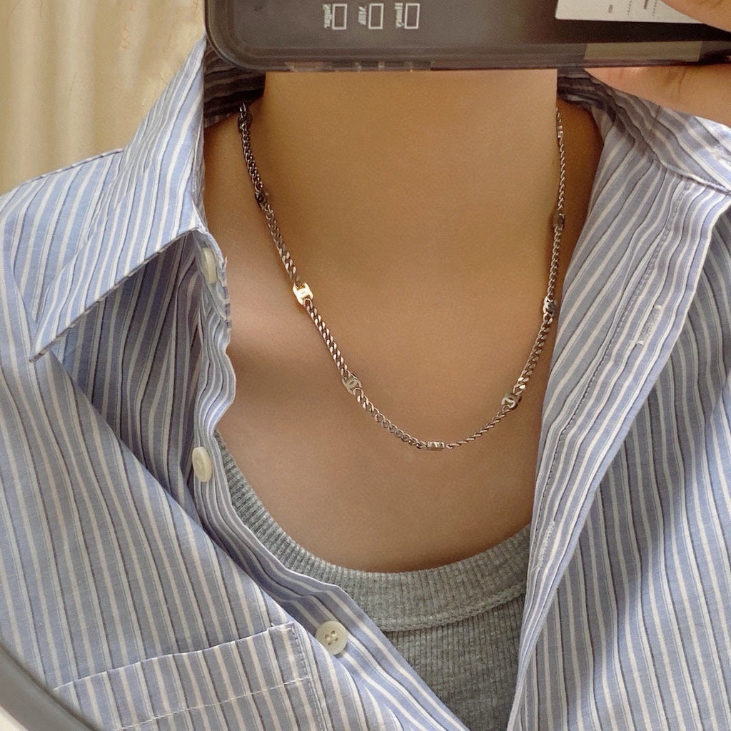 25 stainless steel necklace