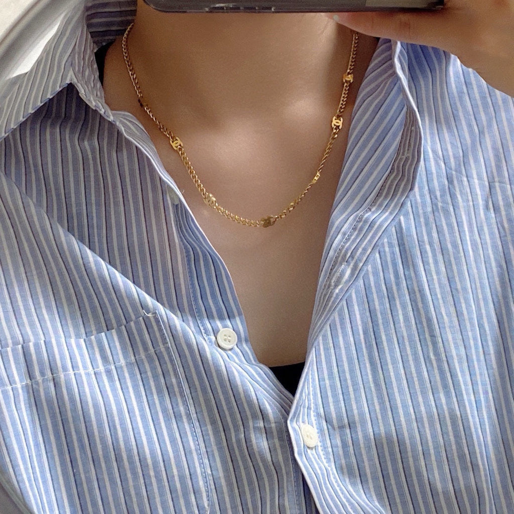 25 stainless steel necklace