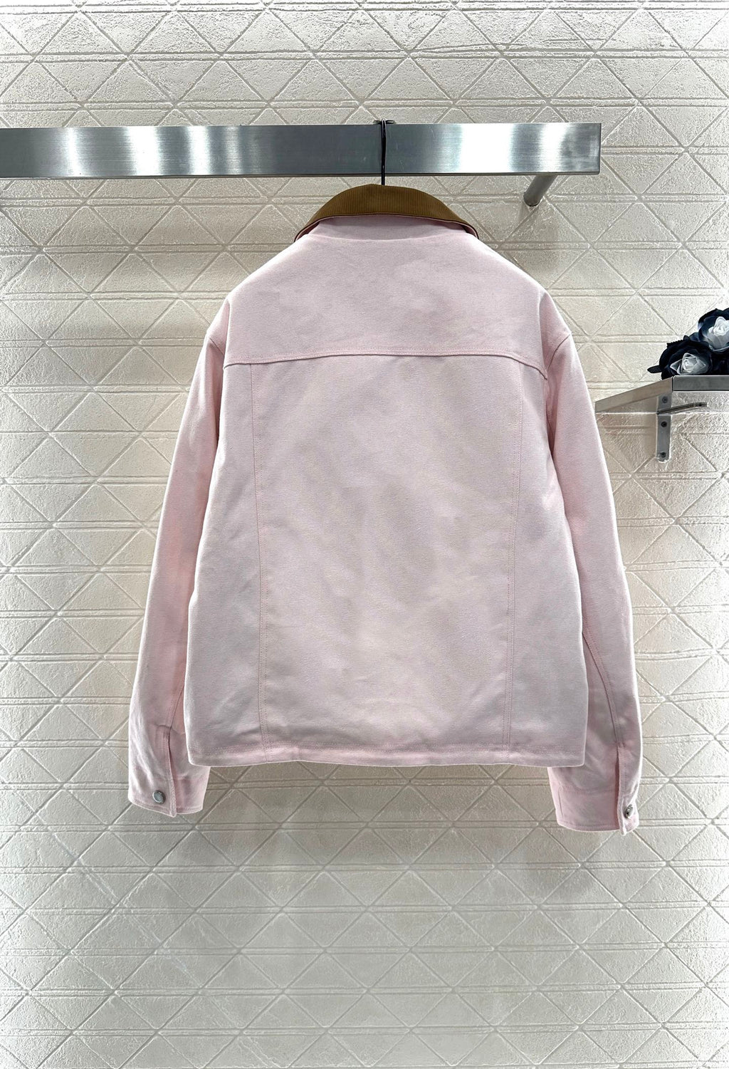 25 padded denim jacket