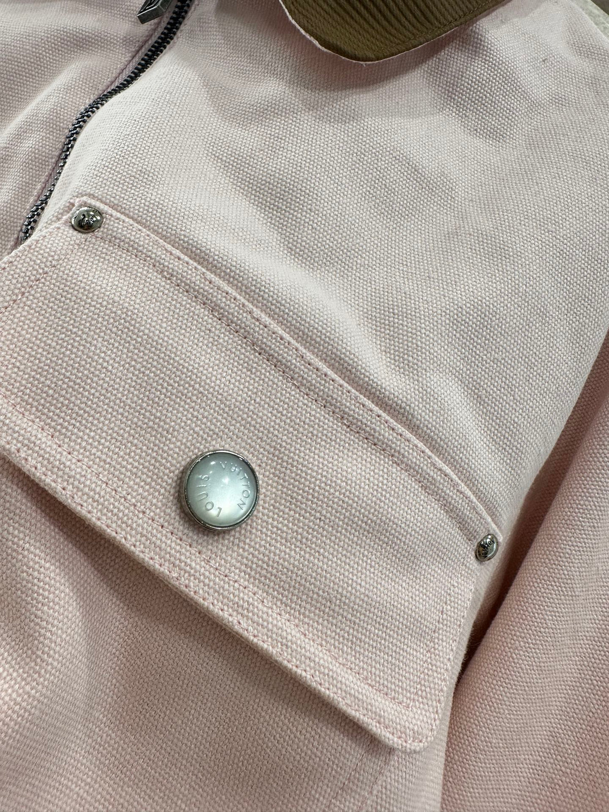 25 padded denim jacket