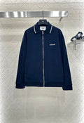 25 Zipper lapel casual jacket