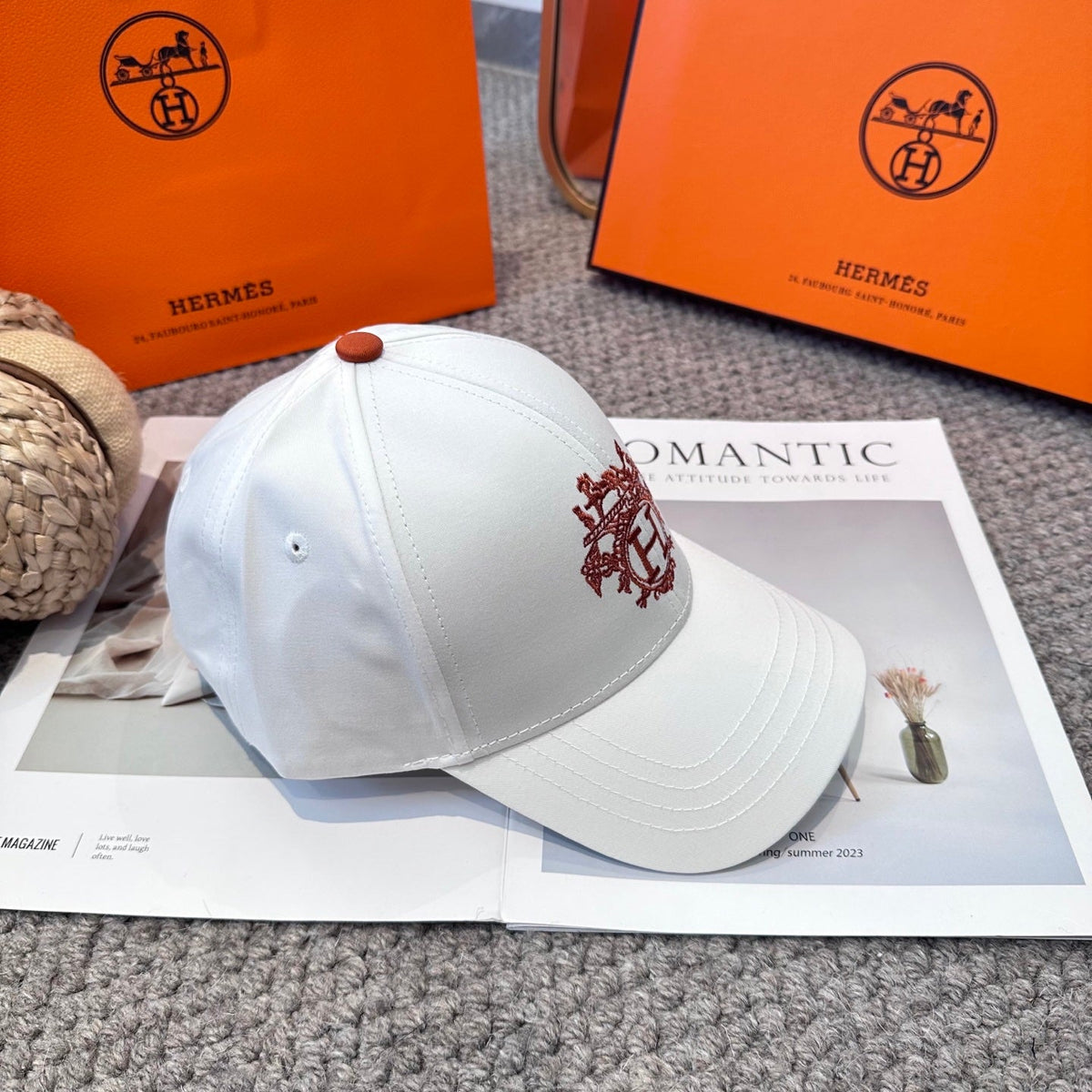 New baseball cap