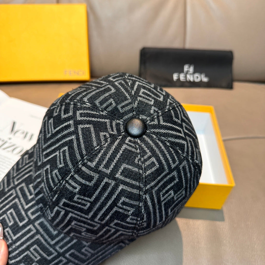 Fend 25fw jacquard hat