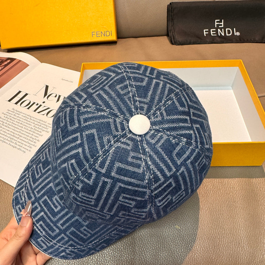 Fend 25fw jacquard hat