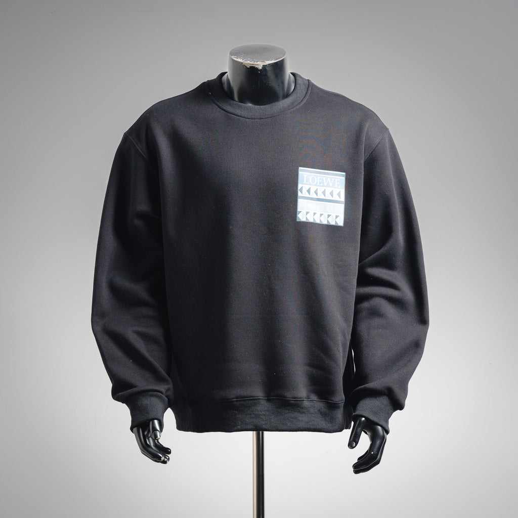 Loe 25fw printed sweatshirt