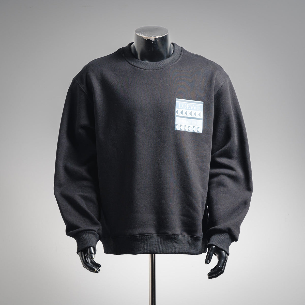 Loe 25fw printed sweatshirt