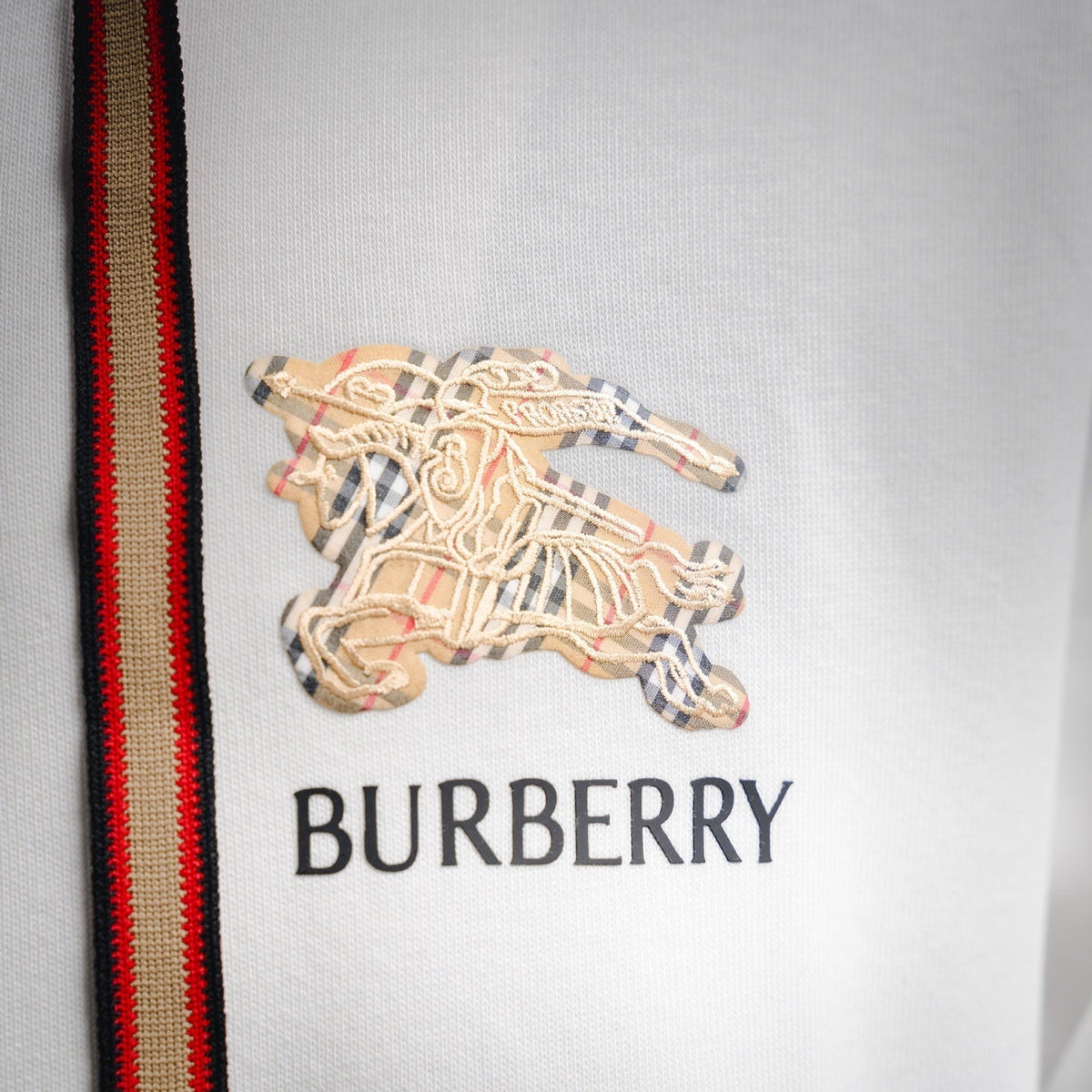 Burbery 25fw printed hoodie
