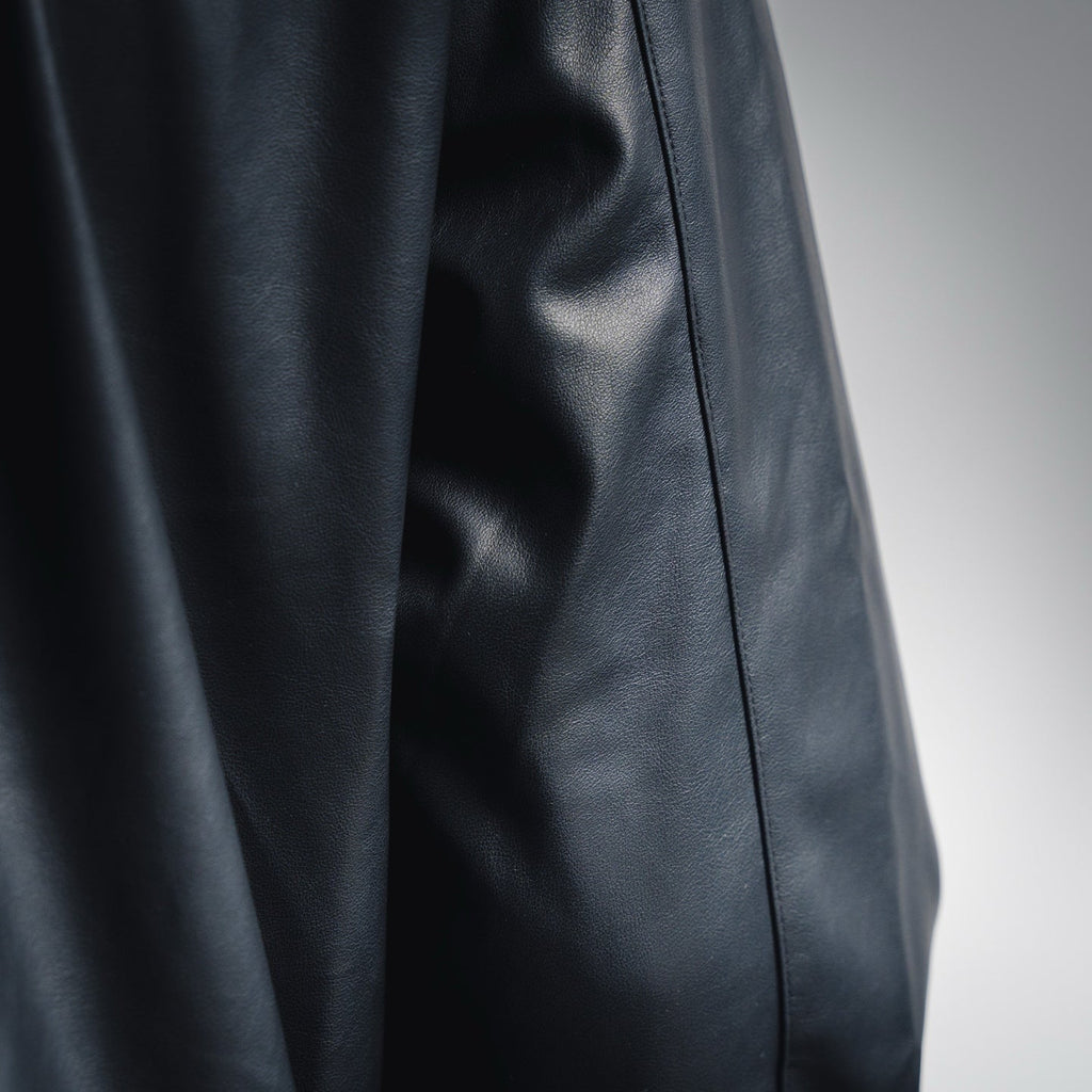 Pra 25fw leather jacket