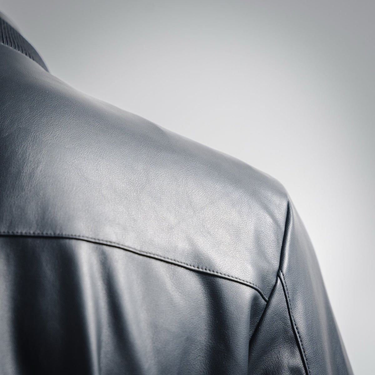 Pra 25fw leather jacket