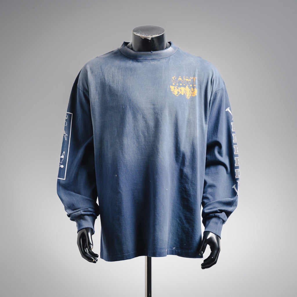 Saint 25fw printed sweatshirt