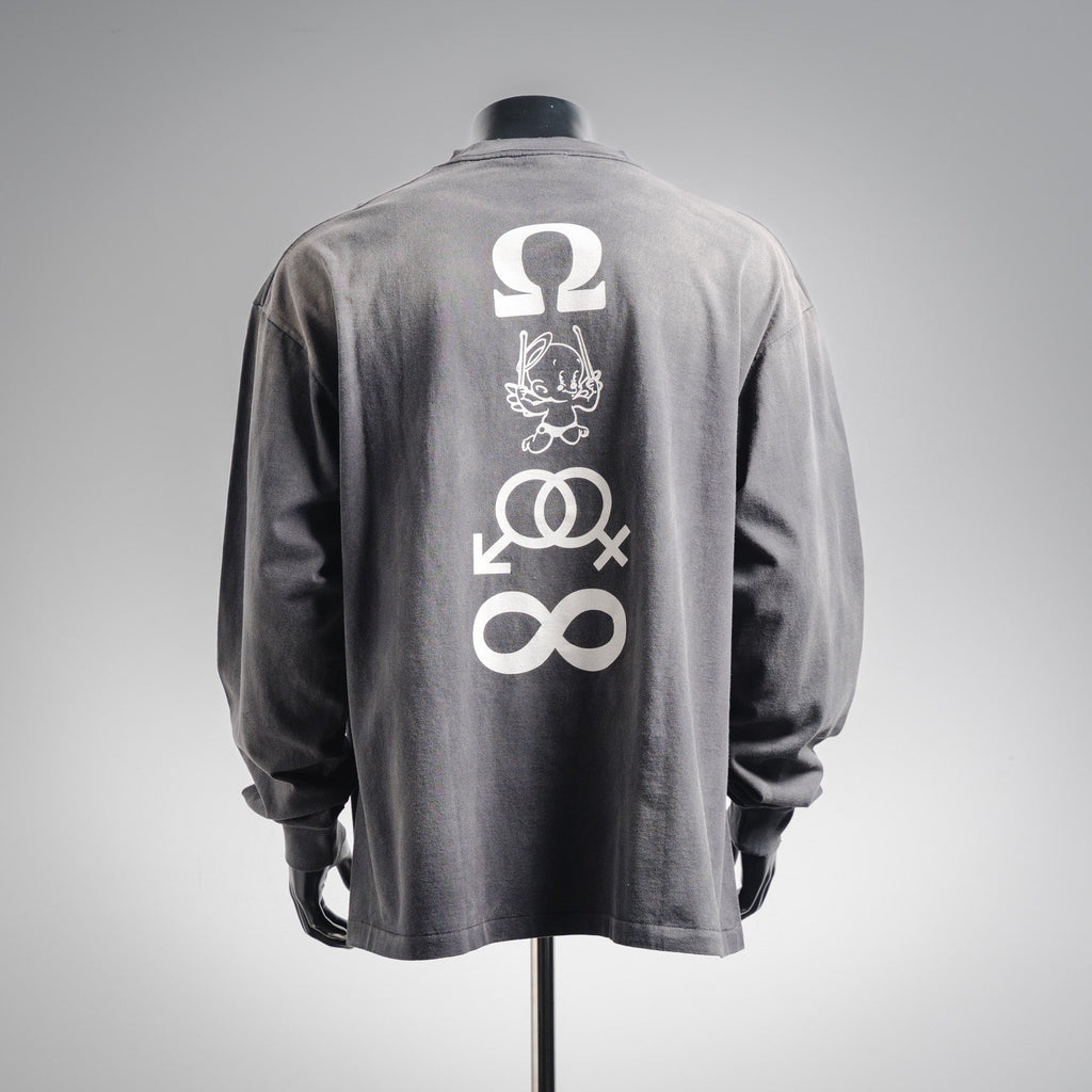 Saint 25fw printed sweatshirt