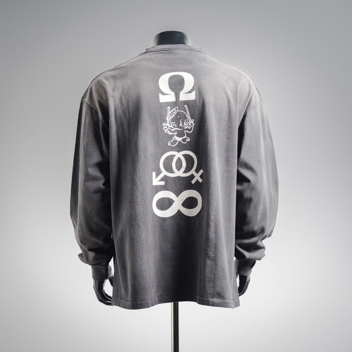 Saint 25fw printed sweatshirt